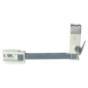 Entrebâilleur de fenêtre Dasistas 2 s'entrouvrant aluminium blanc RAL 9006