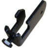 Butée universelle pour arrêt de volet Hauteur 55 mm Cataphorèse noire