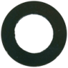 Bague de gond noire sachet de 12