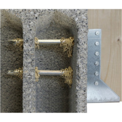 Clou résine ING Fixations Boîte de 32 clous + 3 embouts mélangeurs + 3 rallonges