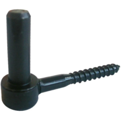 Gond bois Indus diamètre 14 mm longueur 90 mm finition cataphorèse