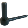 Gond bois Indus diamètre 14 mm longueur 90 mm finition cataphorèse