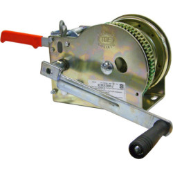 Treuil manuel de halage avec frein 2741 Kg diamètre de câble 8 mm