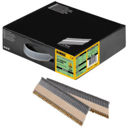 Pointe crantée en bande papier à 33° Dewalt DNPT brillant boîte de 2200
