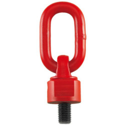 Anneau de levage articulé à émerillon M16 CMU 1120kg - Grade 80