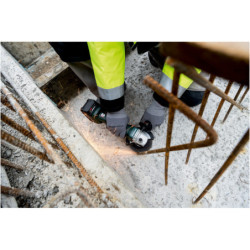 Meuleuse d'angle sans fil Metabo W 18 L 9-125 sans batterie, ni chargeur