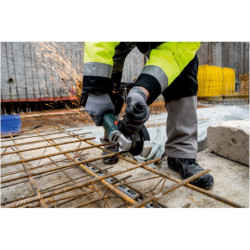 Meuleuse d'angle sans fil Metabo W 18 L 9-125 sans batterie, ni chargeur
