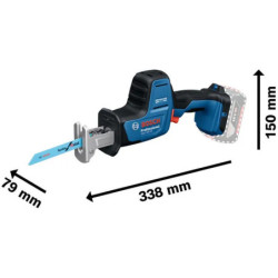Scie sabre GSA 18V-24 2 lames Solo en L-Boxx