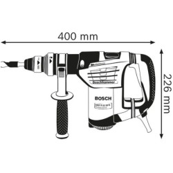 Marteau perforateur Bosch SDS Plus GBH 4-32 DFR 900 W 4,2 J avec accessoires