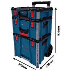 Coffret de transport L-Boxx 3 pièces