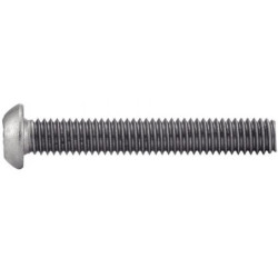 Vis métaux tête ronde bombée Torx inviolable Inox A2