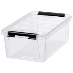 Boîte de rangement transparente empilable SmartStore Classic
