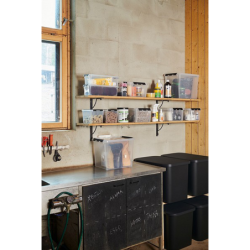 Boîte de rangement transparente empilable SmartStore Classic