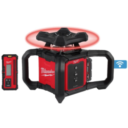 Lasers rotatifs M18 RLOH600-201C One key rouge horizontal 600M 18V 1 batterie 2Ah + chargeur coffret