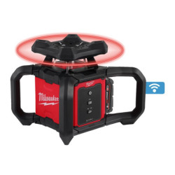 Lasers rotatifs M18 RLOH600-201C One key rouge horizontal 600M 18V 1 batterie 2Ah + chargeur coffret
