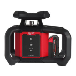 Lasers rotatifs M18 RLOH600-201C One key rouge horizontal 600M 18V 1 batterie 2Ah + chargeur coffret