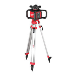 Lasers rotatifs M18 RLOH600-201C One key rouge horizontal 600M 18V 1 batterie 2Ah + chargeur coffret