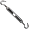 Tendeur 2 crochets Inox 316