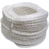 Cordage polypropylène blanc